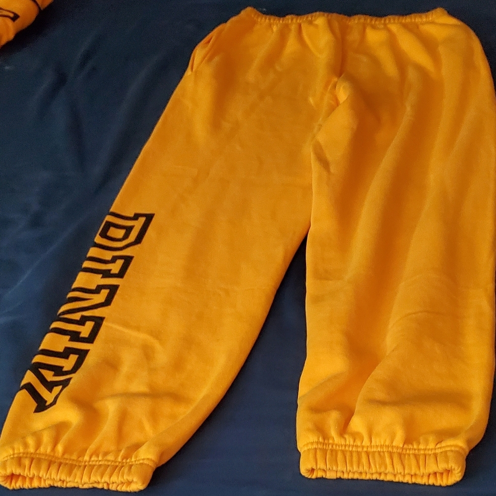 Victoria Secret Baggy Campus Sweatpants/Size Medium/Gold